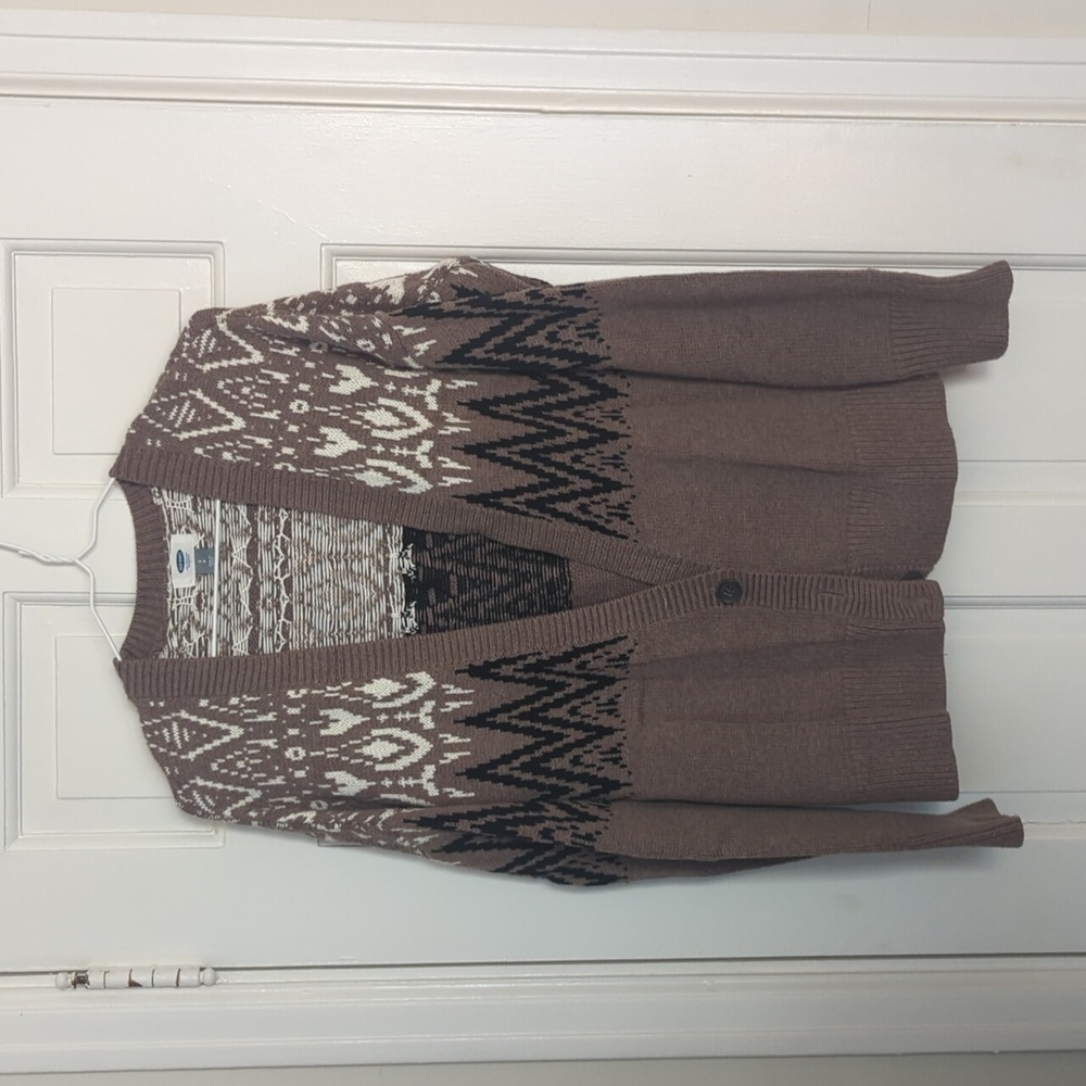 Old navy sweater cardigan size small